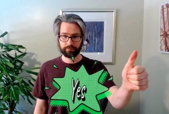 Netflix工程师制作的Snap Camera镜头具有漫画风格的视频通话反应